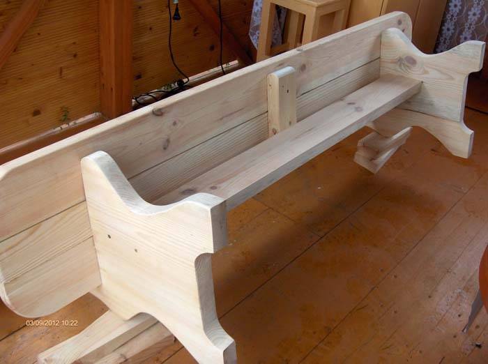 Делаем скамейку в баню: виды древесины и этапы сборки
