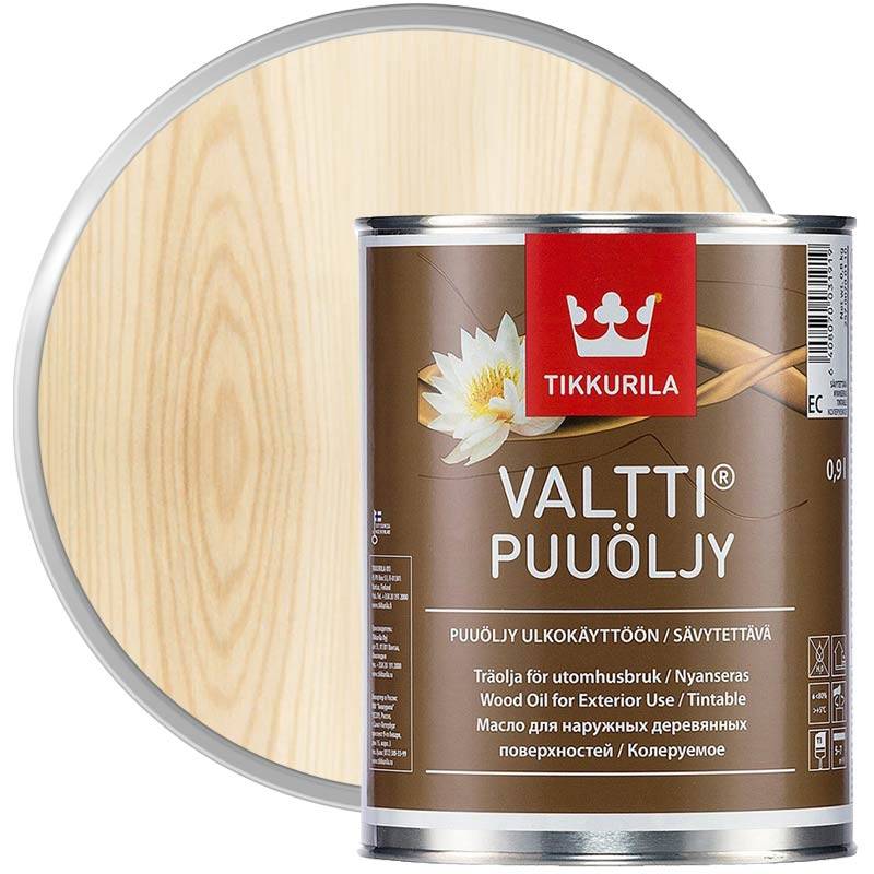 Тиккурила, масло для дерева – качество и надежность от финского производителя