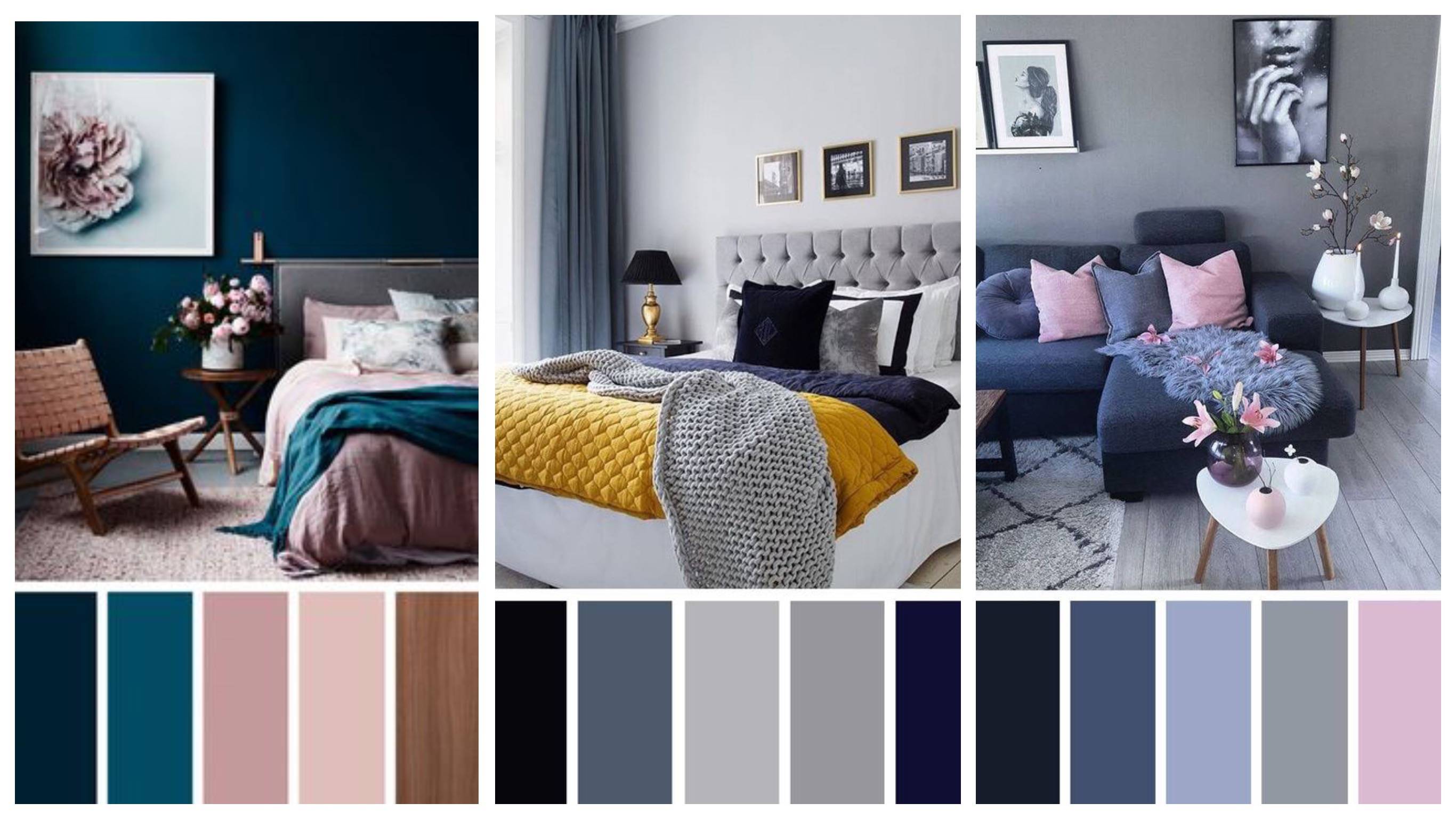 Сочетание цветов в интерьере гостиной: фото интересных цветовых комбинаций в интерьере