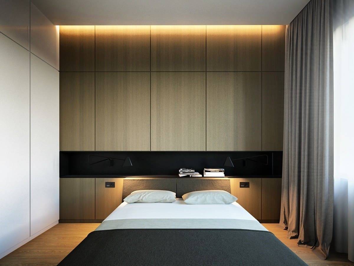 Спальня в стиле минимализм: топ-100 фото новинок дизайна современной спальни