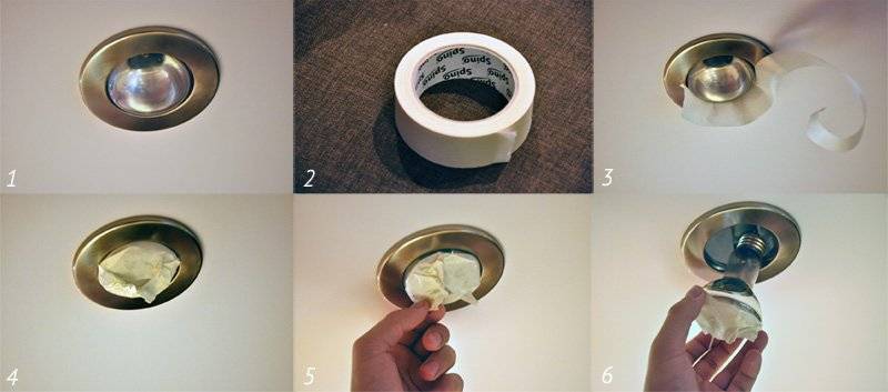 Как поменять лампочку в точечном светильнике: 14 шагов