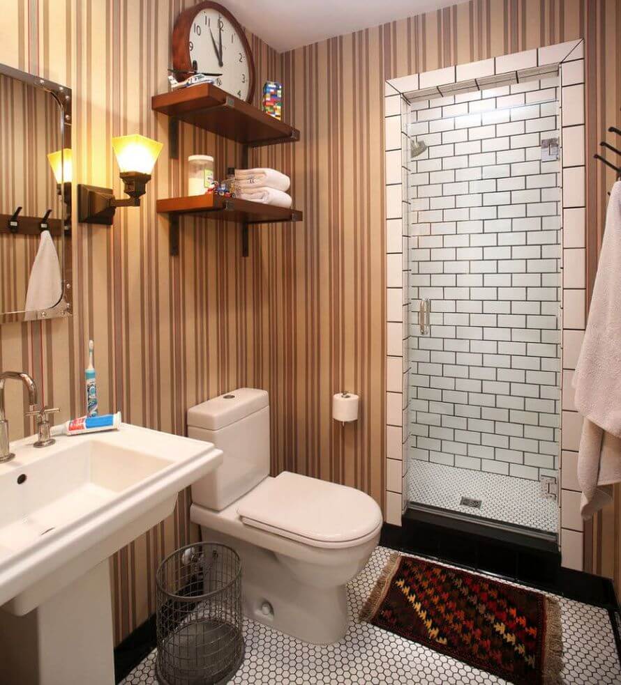 Дизайн ванной комнаты, совмещенной с туалетом: фото в интерьере