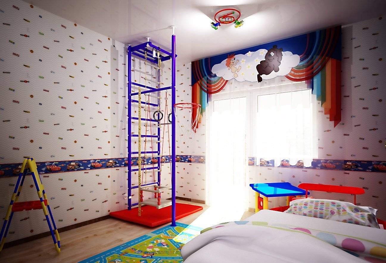Обои в детскую комнату - 110 фото лучших идей дизайна. варианты поклейки и комбинирования.