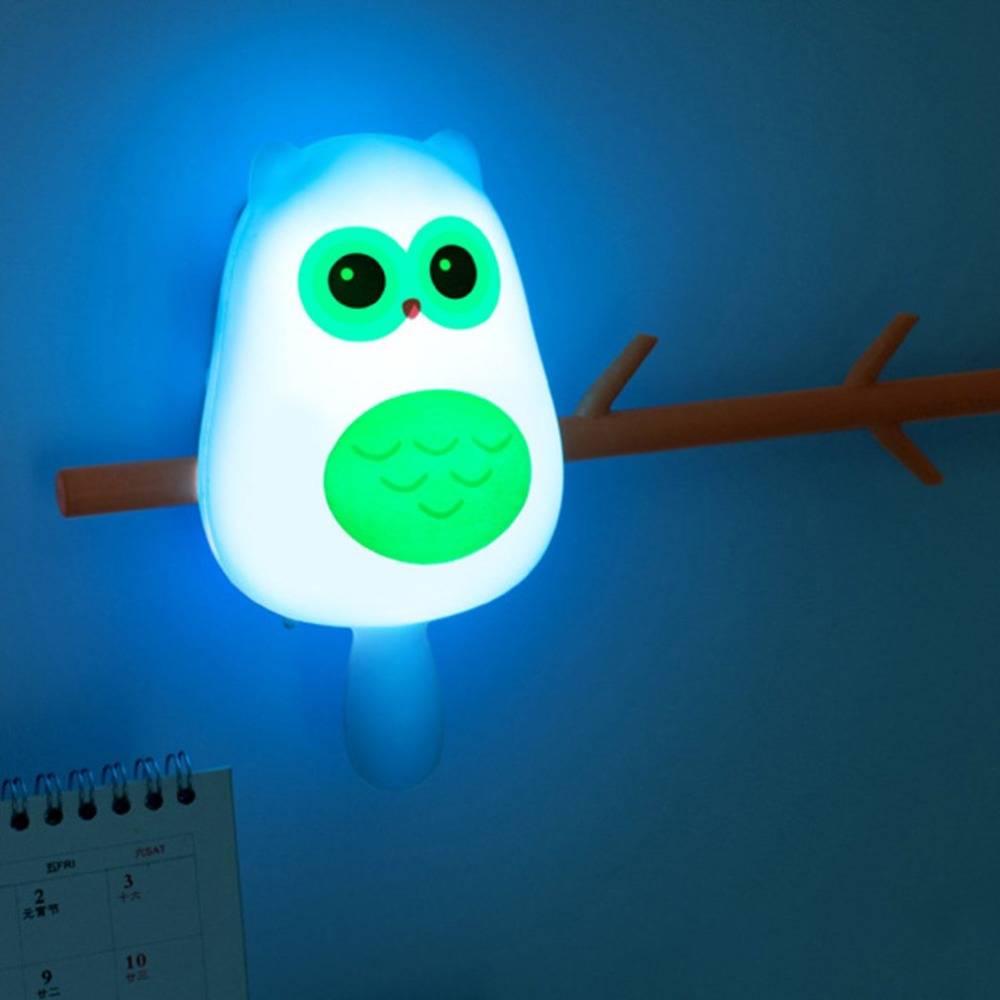 Светодиодный ночник: детский, в розетку, аккумуляторный, с датчиком света и движения