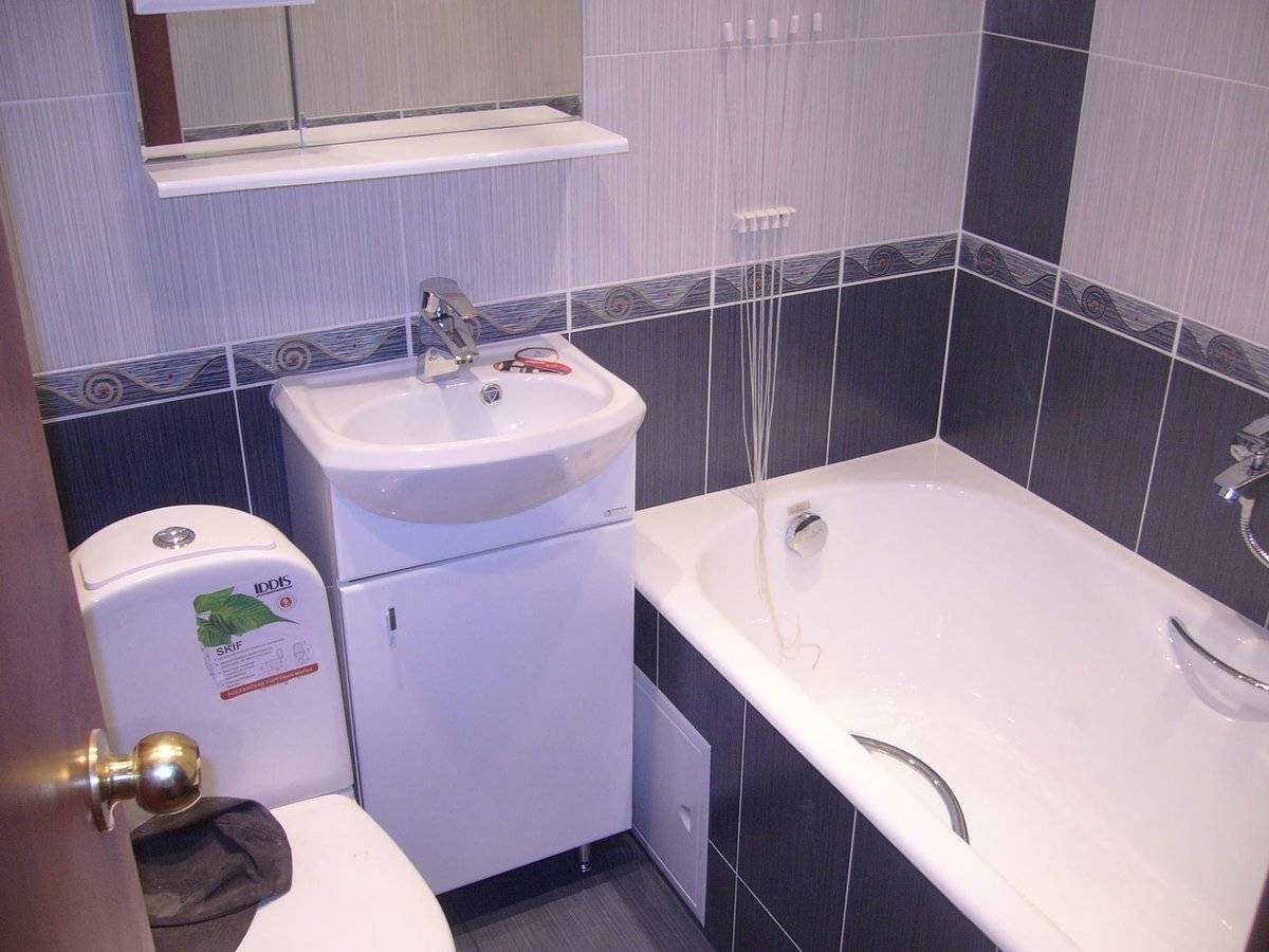 Ремонт ванной комнаты в хрущевке своими руками: фото и видео