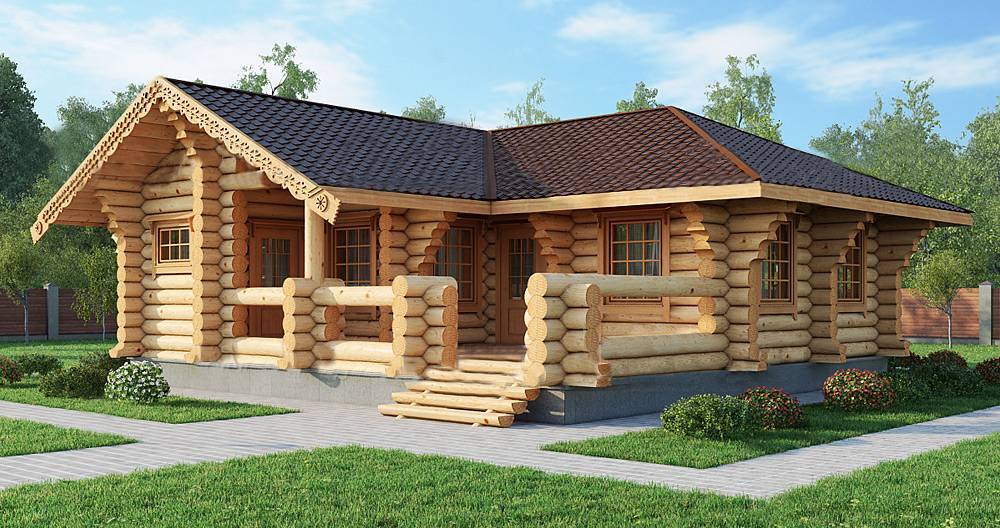 Бани из бревна: проекты деревянных бань из сруба, фото, цены на строительство в москве