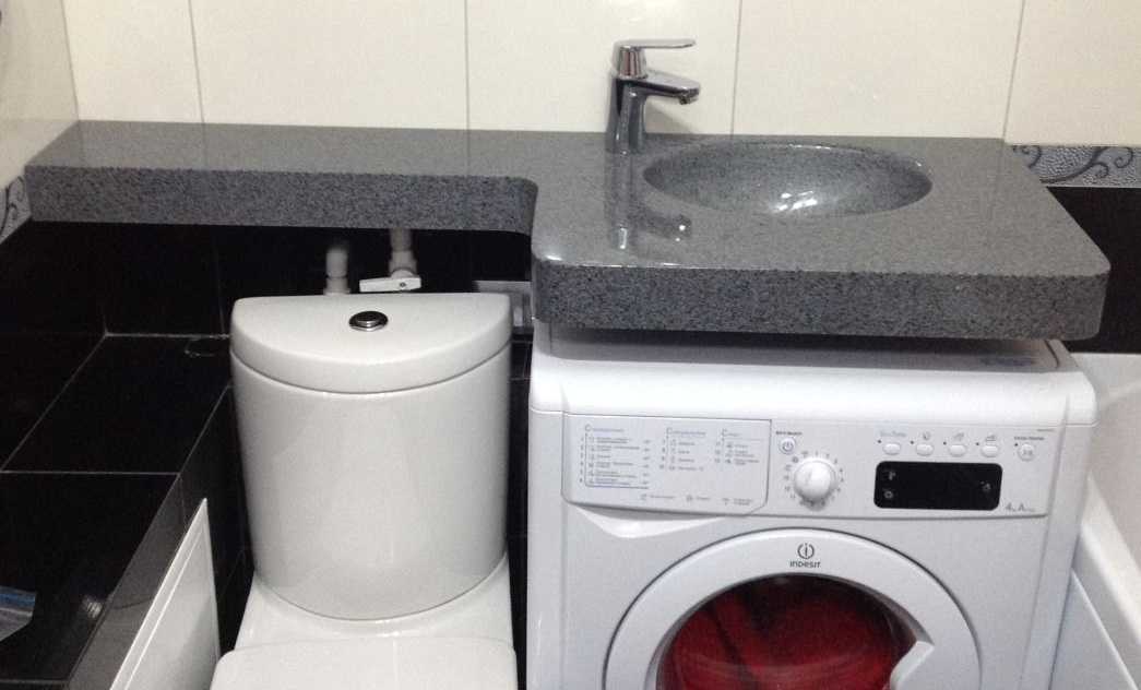 Как установить стиральную машину под раковиной правильно