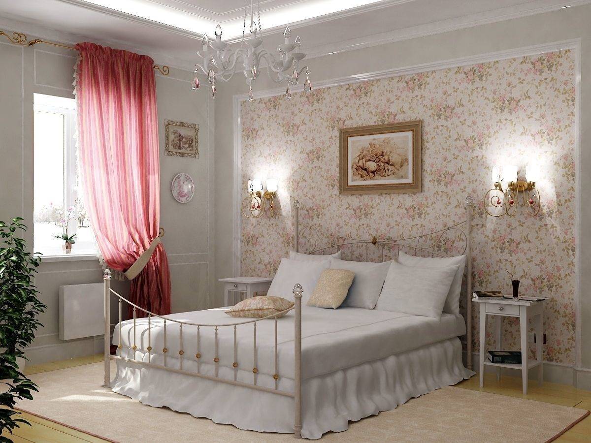 Как подобрать обои двух цветов в спальню: правила сочетания, способы декорирования