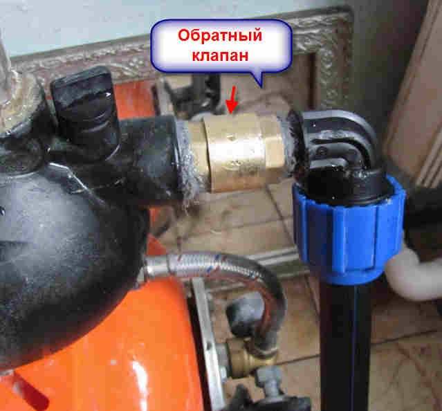 Обратный клапан для воды для насоса - типы, принцип работы, монтаж