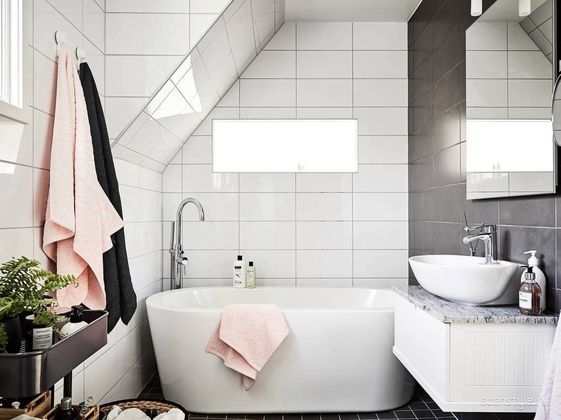 Скандинавская ванная: 139 фото интерьера и рекомендации по оформлению