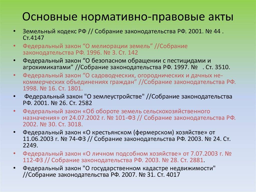 Всё о методических рекомендациях по проведению межевания объектов землеустройства: инструкции 1996 и 2003 годов