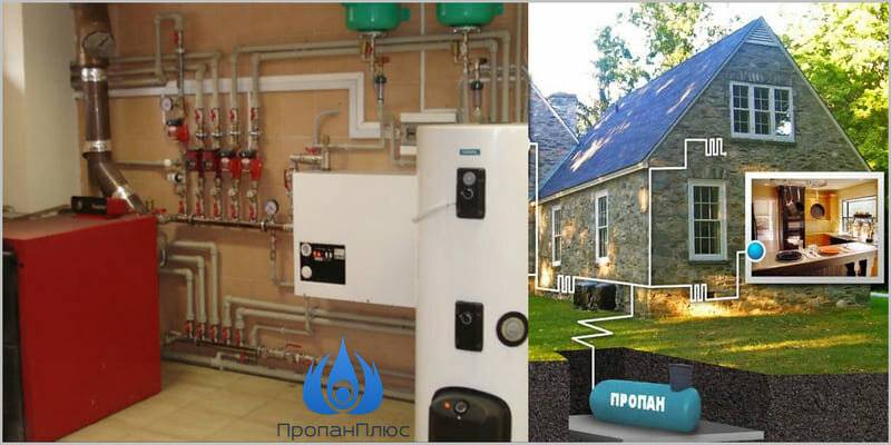 Газовое отопление частного дома. варианты, схемы, подбор оборудования