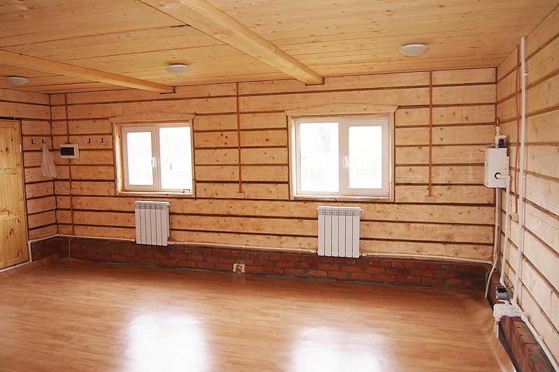 Внутренняя отделка деревянного дома технические особенности