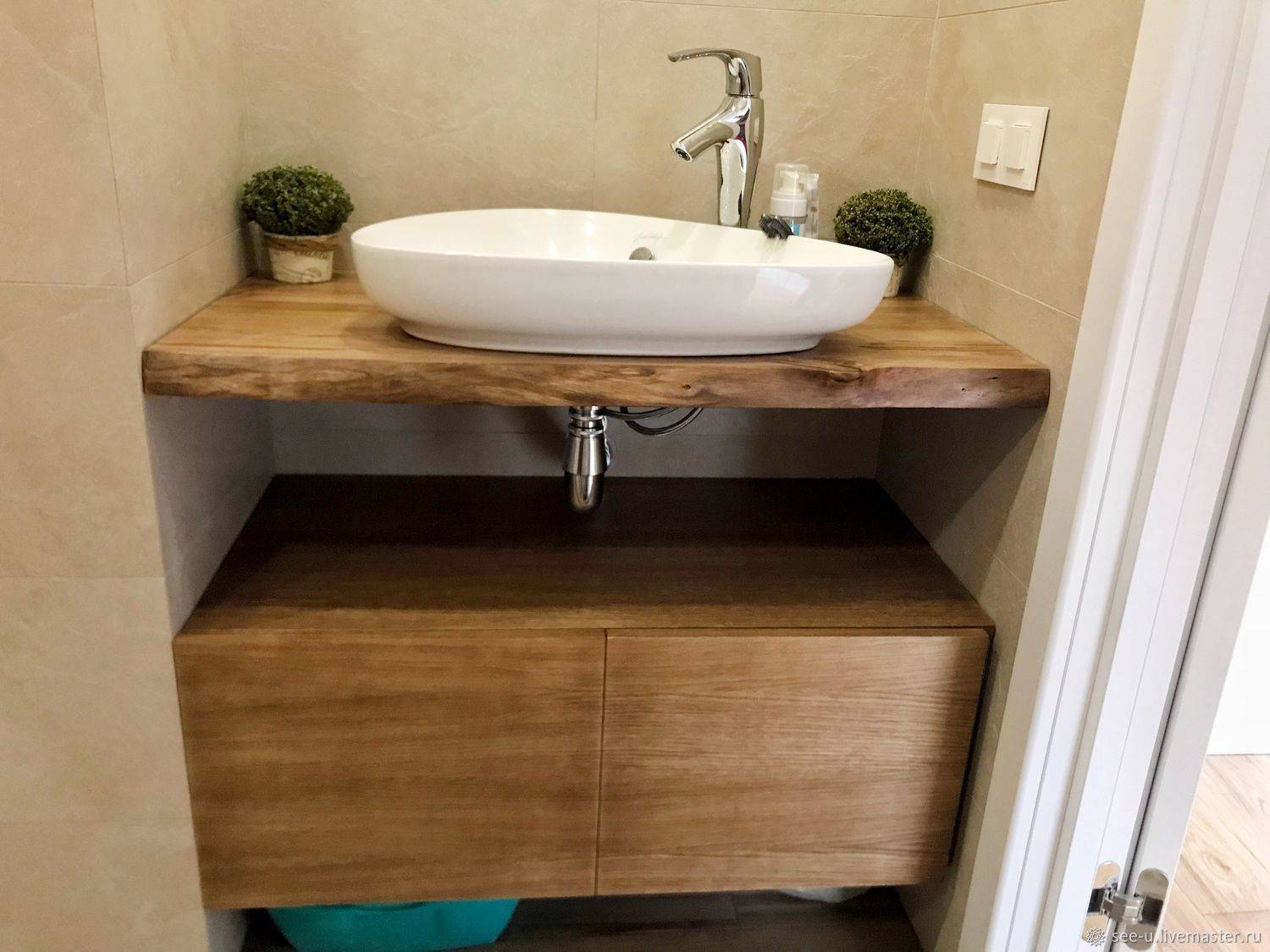 Столешница в ванную своими руками: из чего и как сделать | ремонт и дизайн ванной комнаты