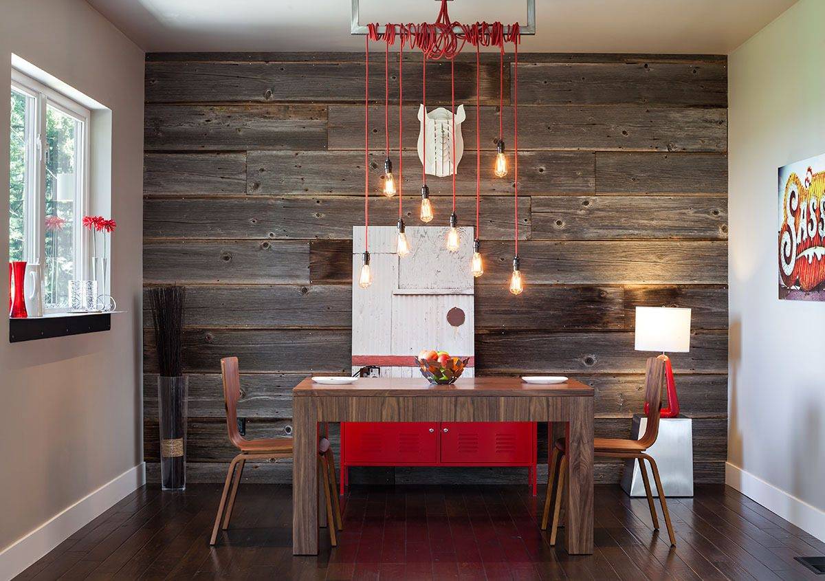 Ламинат на стене в интерьере кухни - 100 лучших фото идей стены из ламината в интерьере