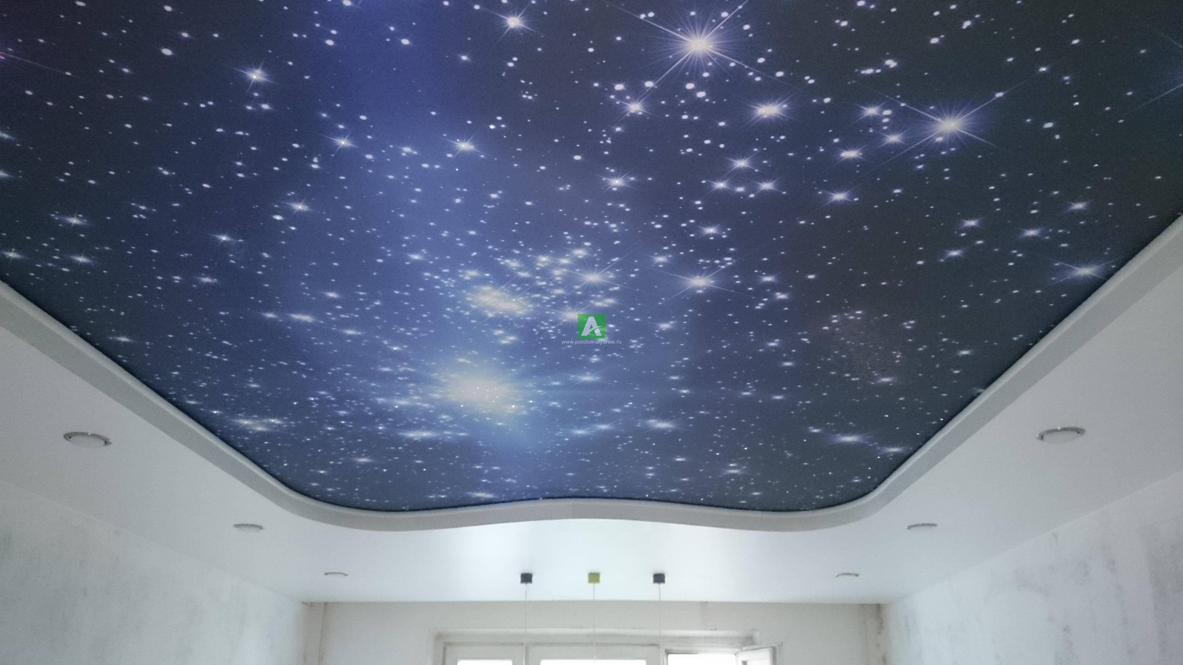 Звёзды на потолке: плюсы и минусы, как сделать самому