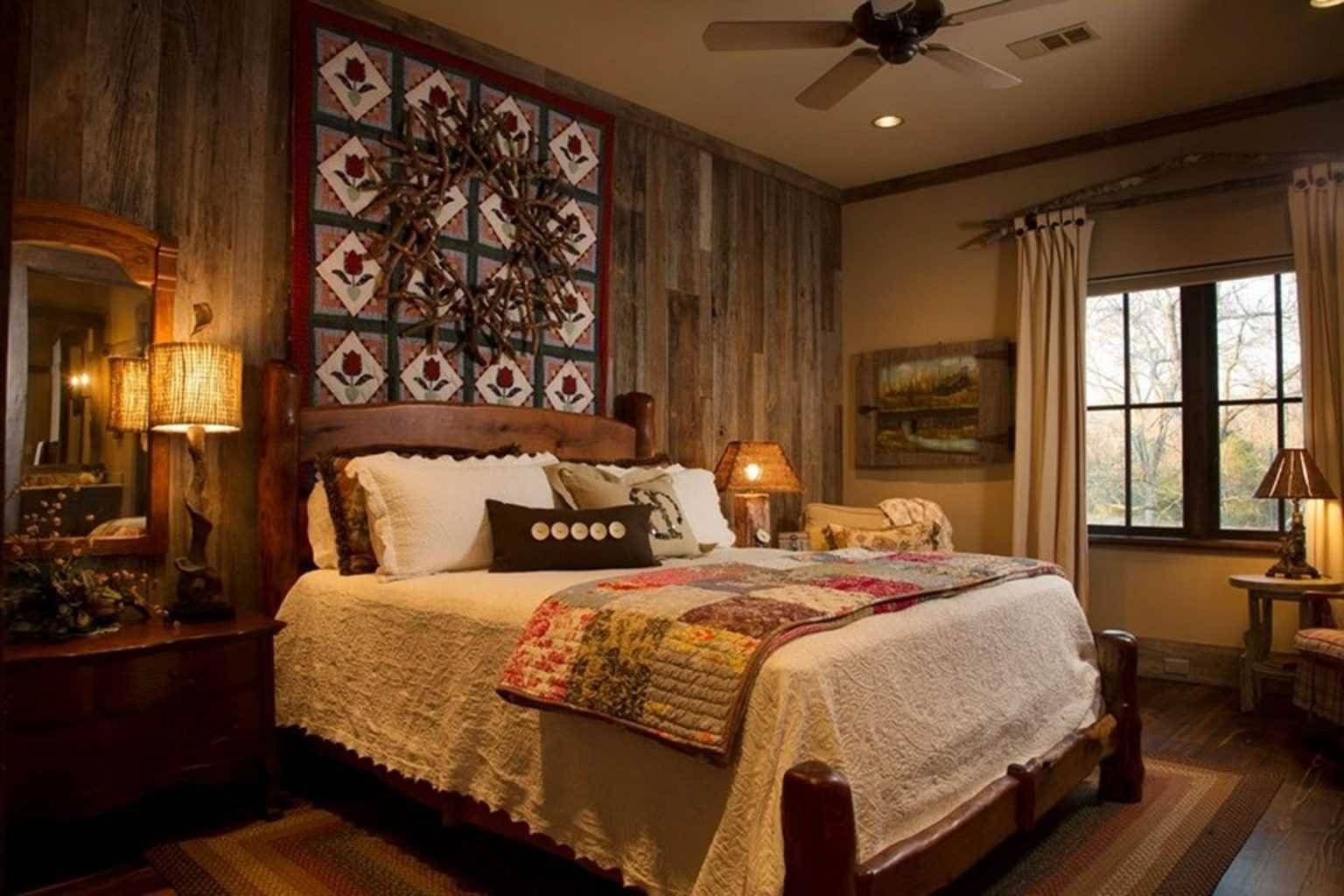 Спальня в стиле кантри - 120 фото лучших идей дизайна