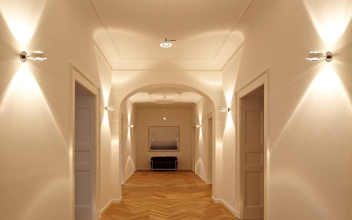 Освещение коридора: фото и оригинальны идеи дизайнеров