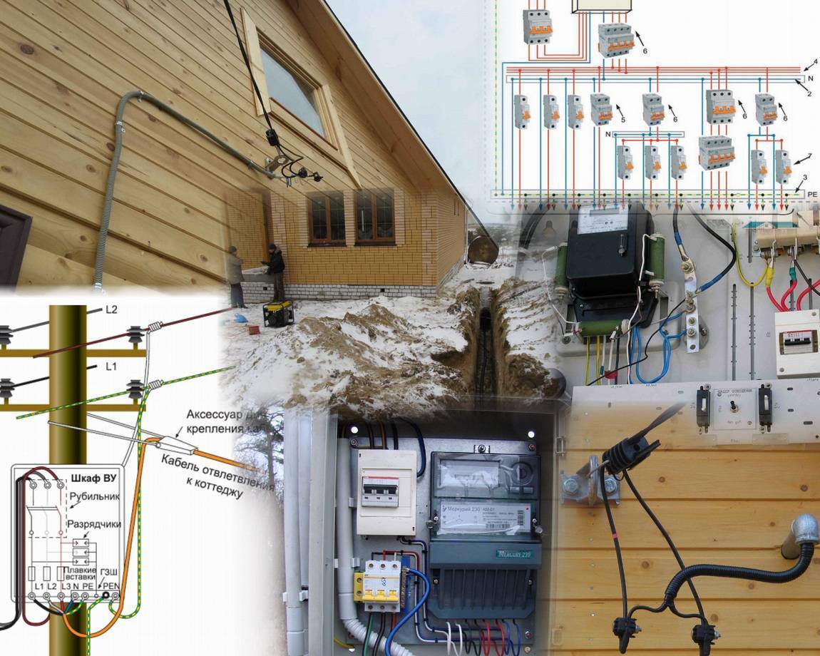 Электрификация участка. установка столбов под электричество: этапы, требования, стоимость