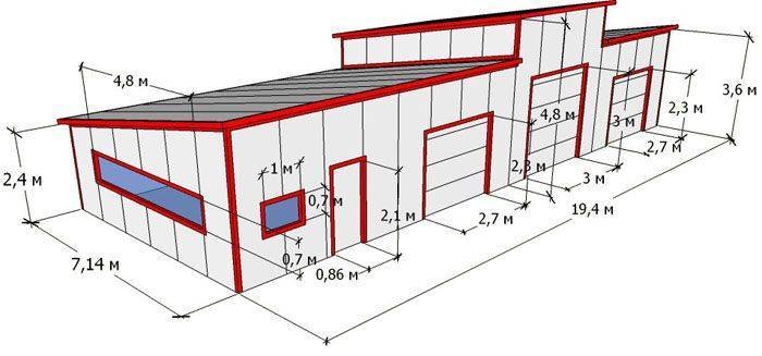 Как построить гараж из сэндвич панелей своими руками: пошаговая инструкция с фото, чертежами и видео