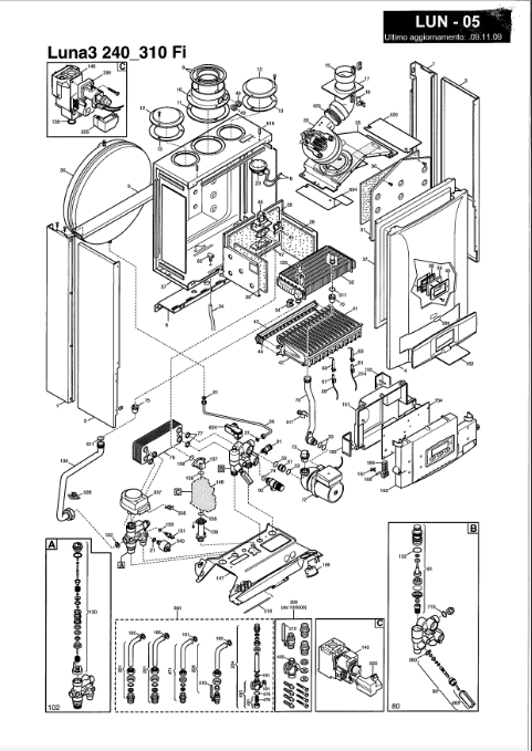 Инструкция для котел газовый настенный baxi luna3 comfort 1.310 fi