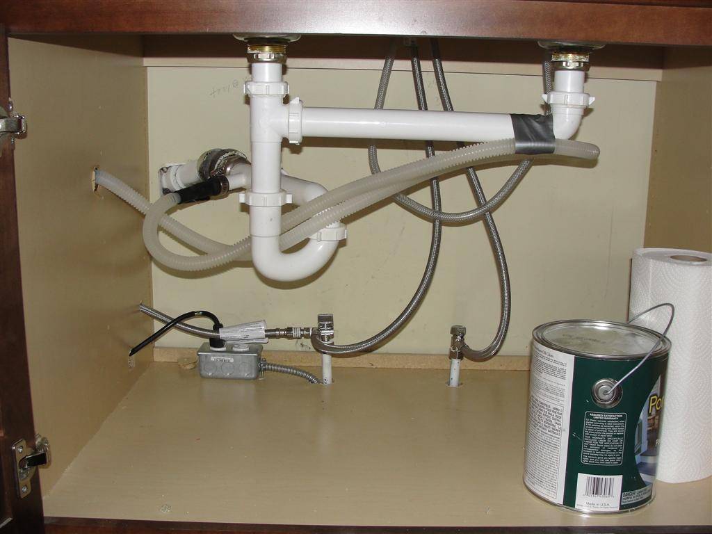 Подключение посудомоечной машины: к электросети, канализации и водопроводу. инструкция