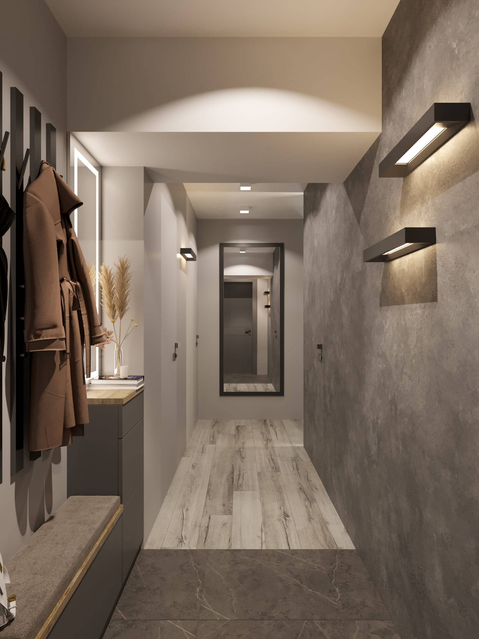 Дизайн коридора в панельном доме - твойдомстройсервис.рф
