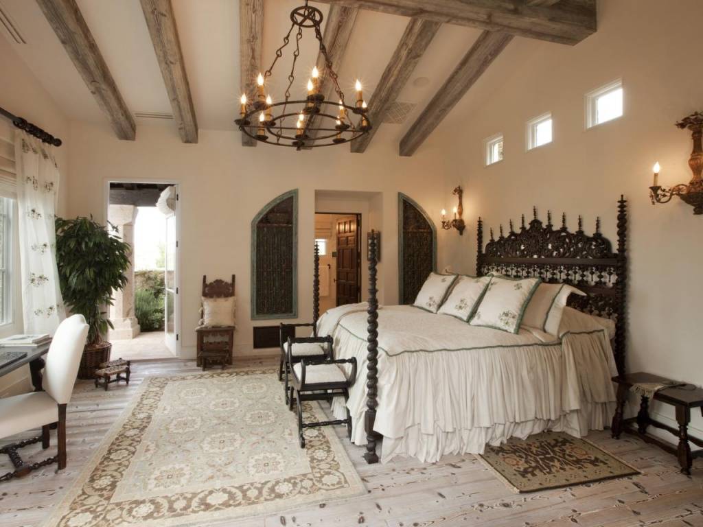 Итальянские спальни, спальня в итальянском стиле (фото)