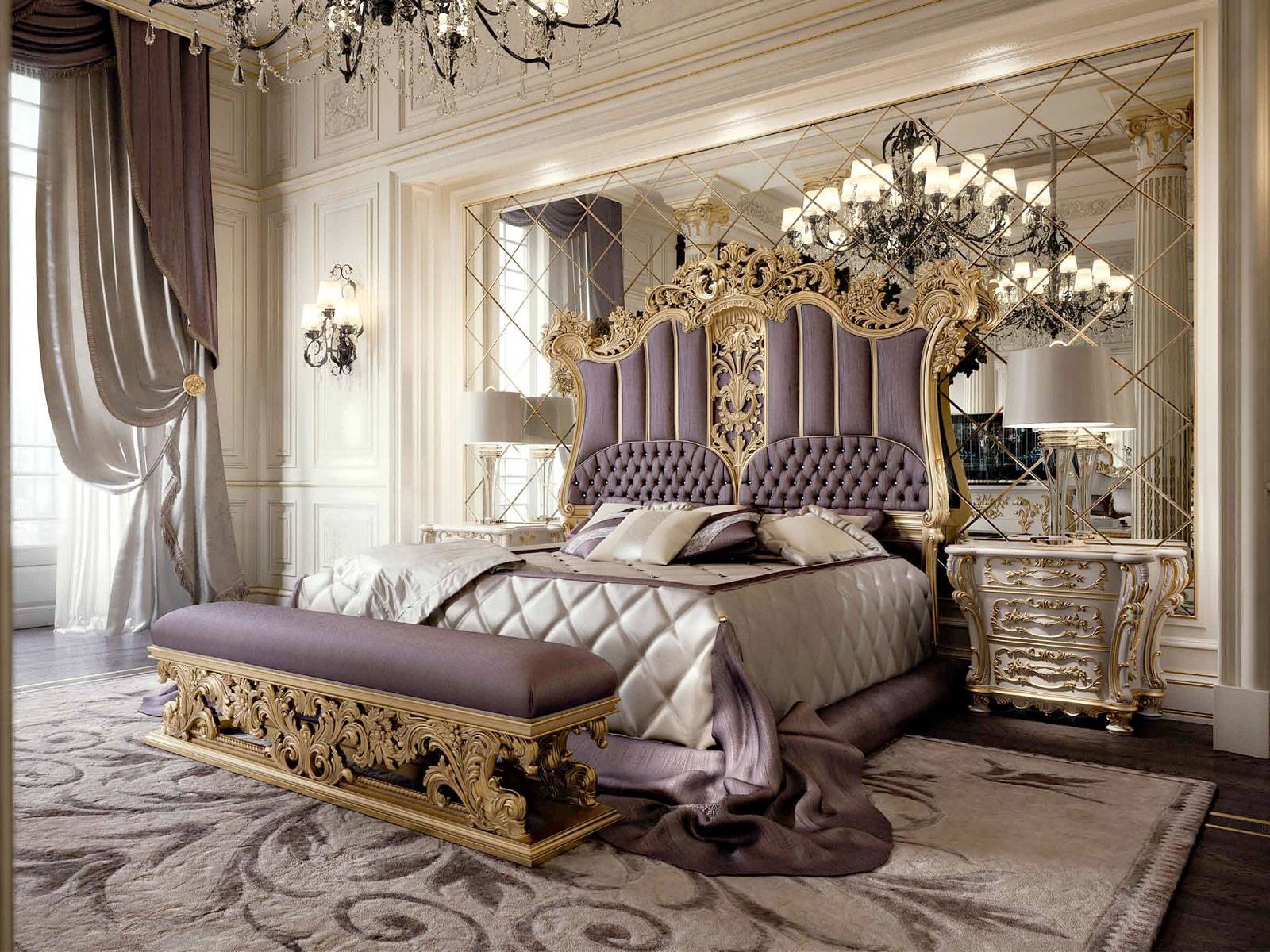 Спальня в итальянском стиле: особенности дизайна с фото