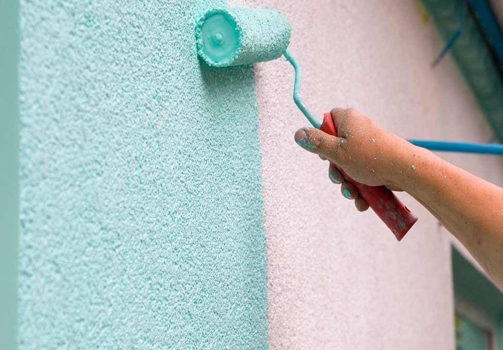 Покраска фасада дома: виды краски, советы и технология работы
