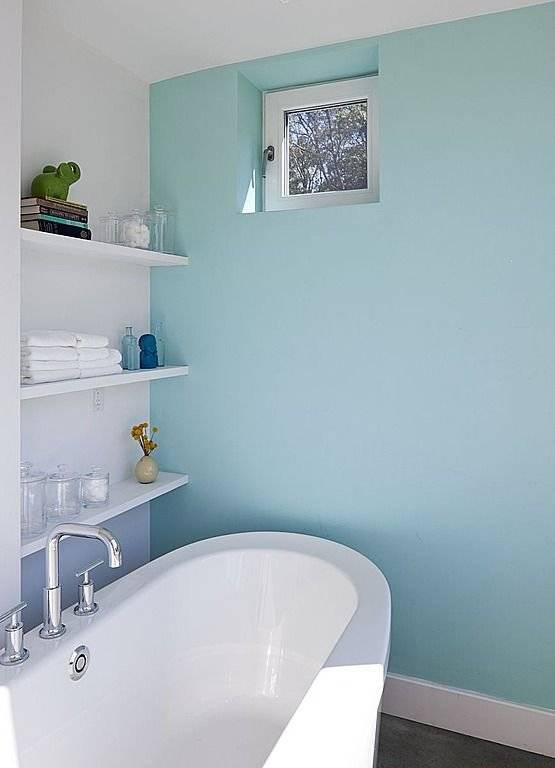 Краска для ванны, виды и выбор цвета - фото примеров