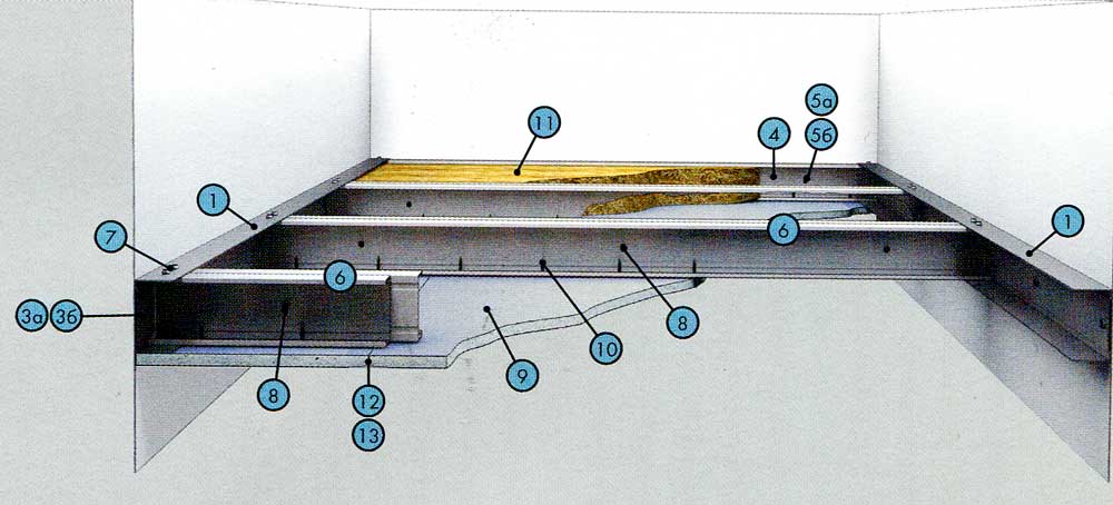 Как собрать из гипсокартона потолок п-113 по немецкой технологии? | обучение