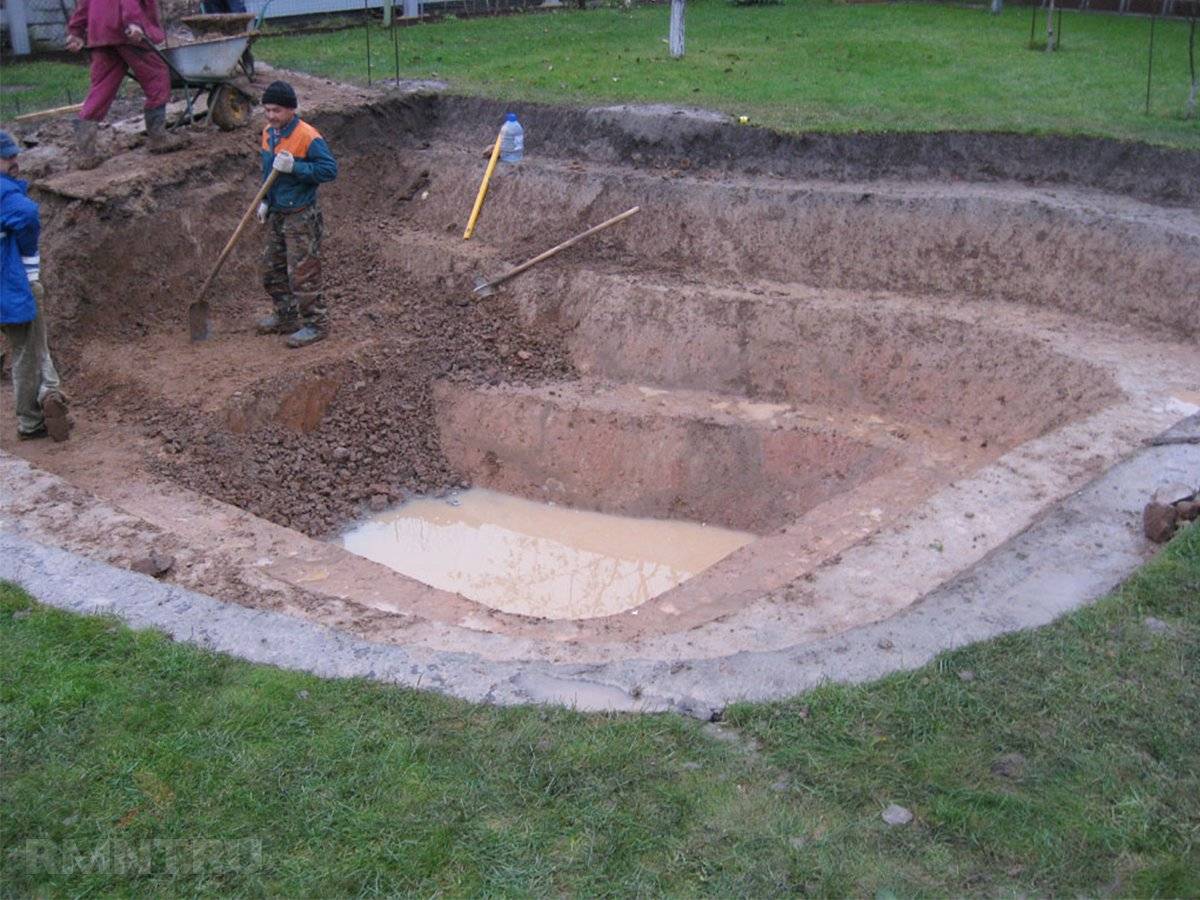 ✅ пруд своими руками на участке без плёнки: как сделать дно без бетона, как выкопать естественный пруд на глине, строительство искусственного водоёма - tehnoyug.com