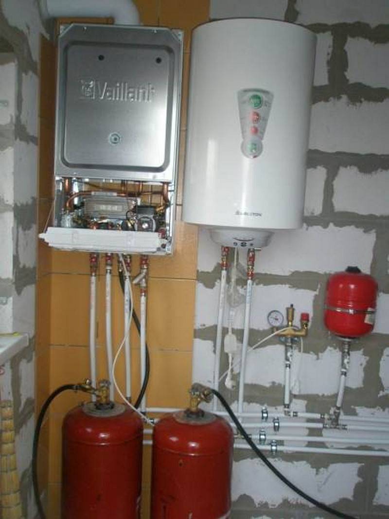 Газовое отопление частного дома, схема, проект, видео