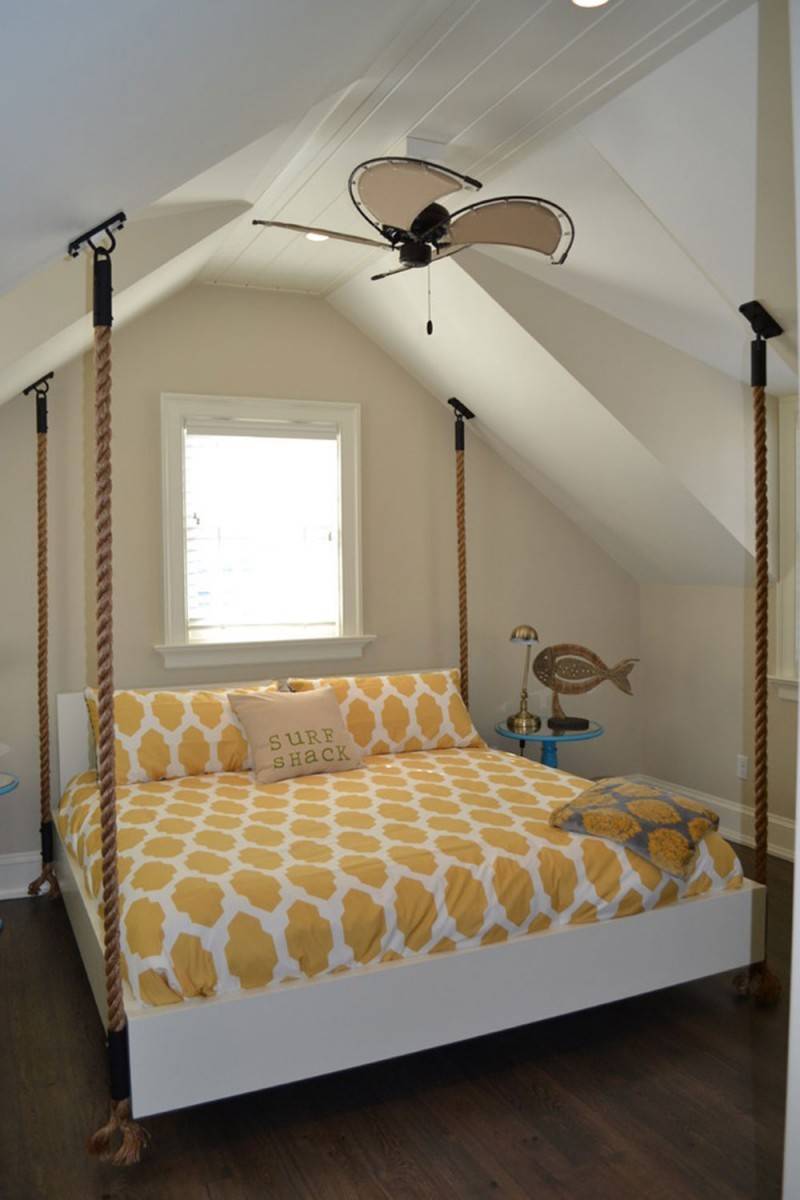 Варианты кроватей под потолком, свежие идеи для современного интерьера