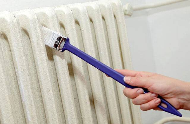 Краска для радиаторов отопления: быстросохнущая эмаль без запаха для батарей
