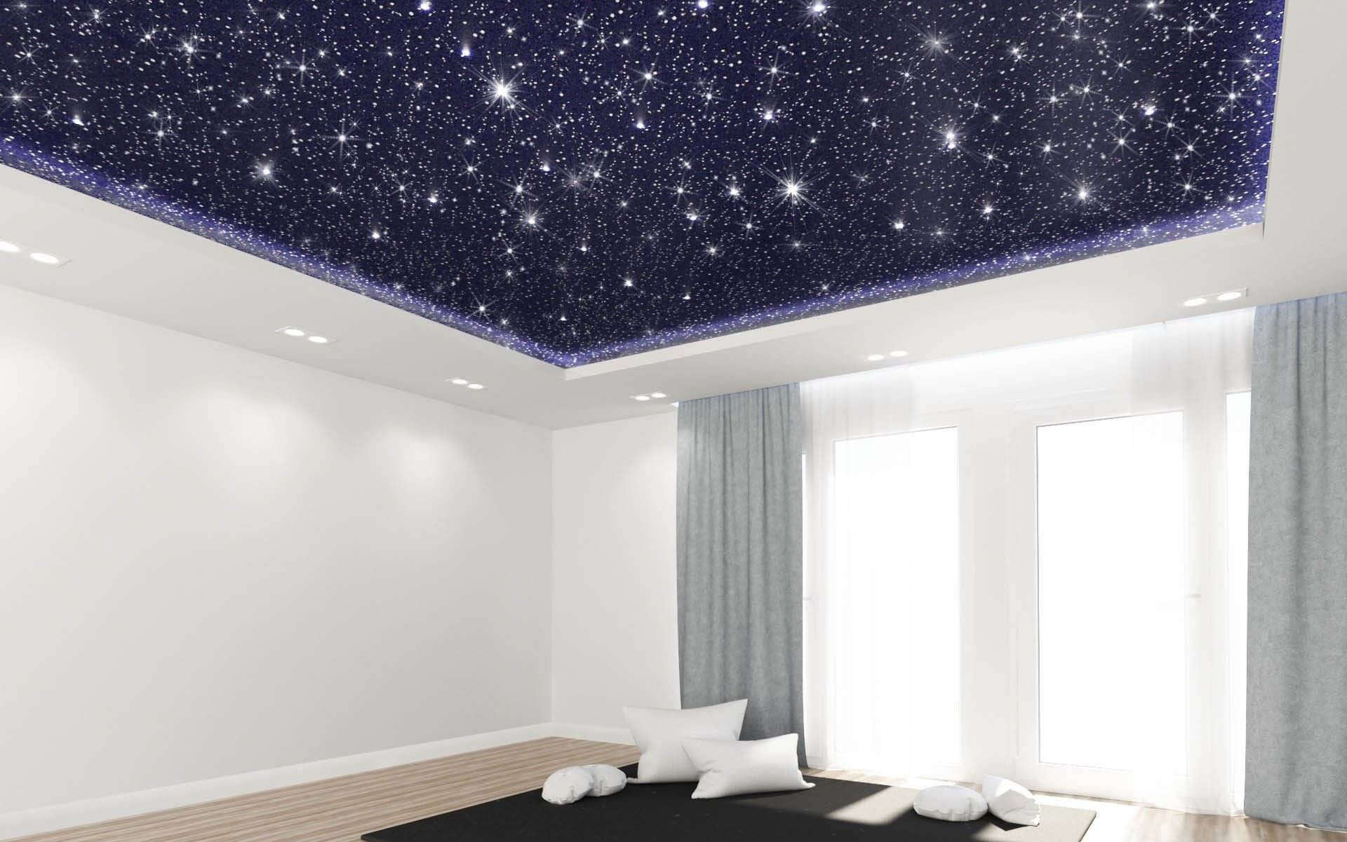 Потолок "звездное небо": 10 способов как сделать своими руками