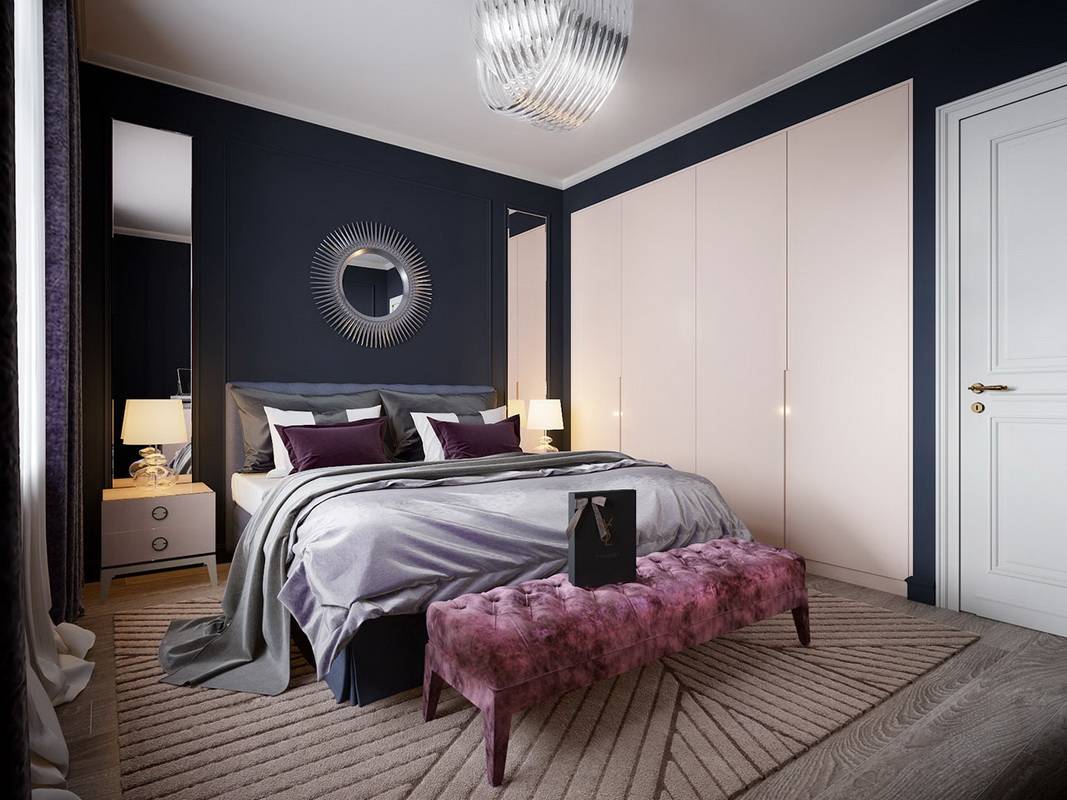 Дизайн маленькой спальни: 5 идей и 99 фото