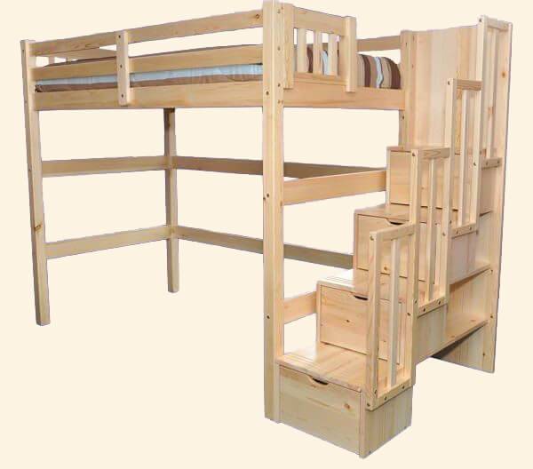 Классификация детских кроватей-чердаков: виды, особенности + преимущества конструкции