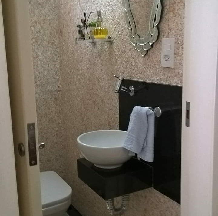 Ванная комната: жидкие обои, цена, фото