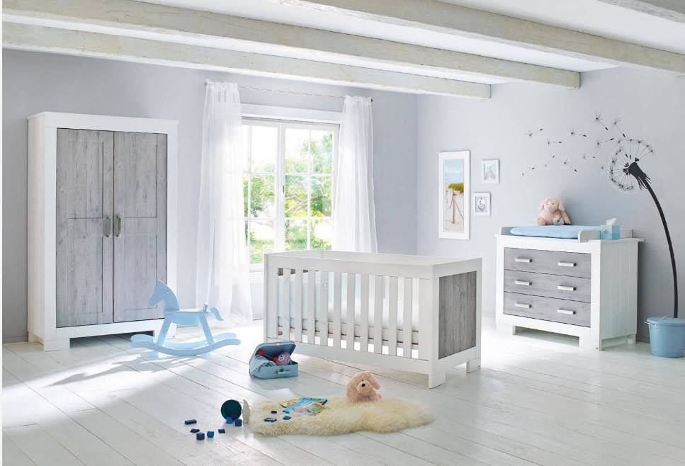 Детская комната для новорожденного: 50 фото интерьера детской для девочки и мальчика