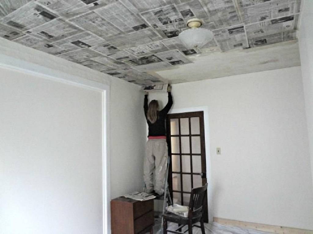 Способы очистки потолка от побелки – проверенные и простые методы