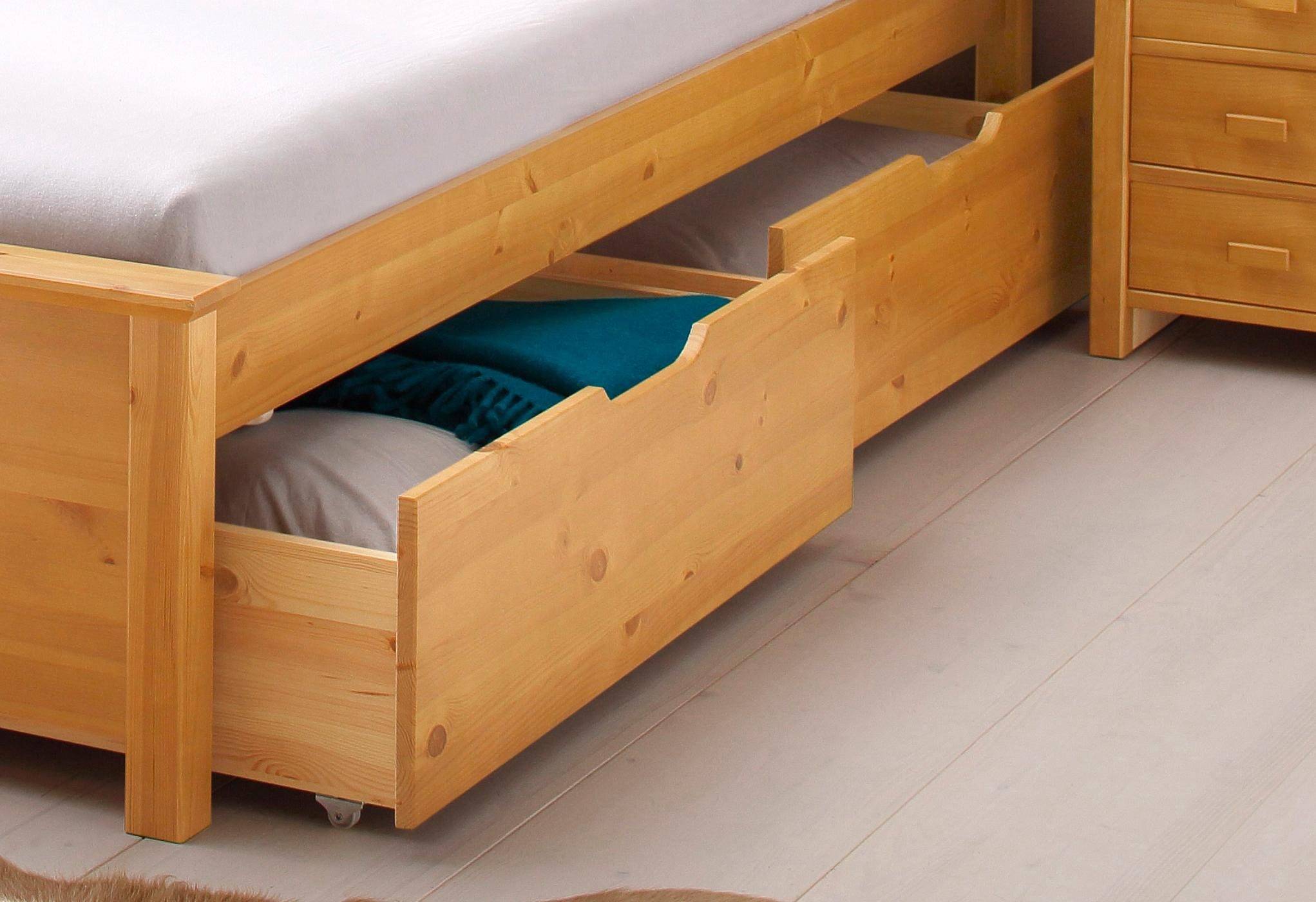 ►как сделать кровать с выдвижными ящиками. простые чертежи