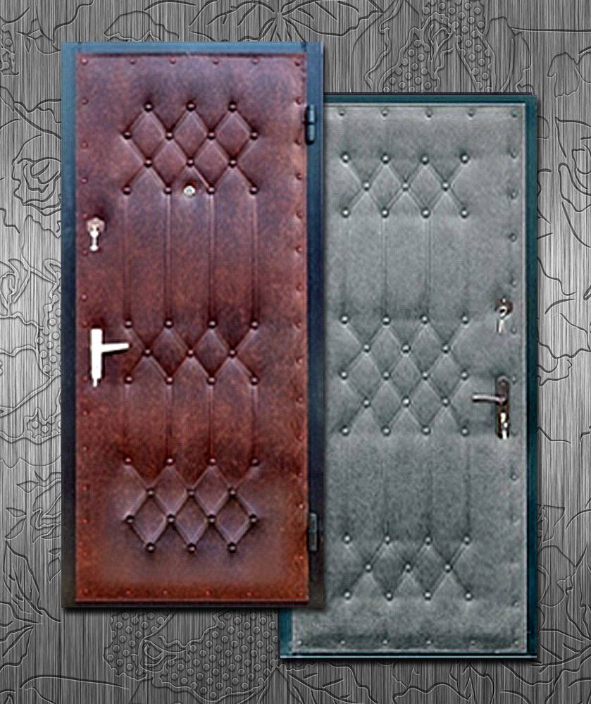 Замена обшивки входной металлической двери, чем обить полотно изнутри, ремонт своими руками