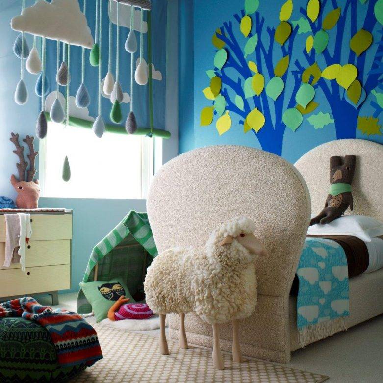 Дизайн детской комнаты: 111 фото (реальные) и 7 идей