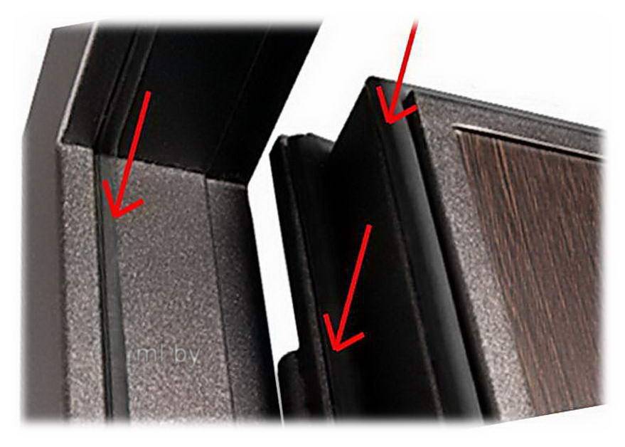 Уплотнитель для деревянных дверей: уплотнительная резинка для дверного проема в паз, пазовый для межкомнатных и входных