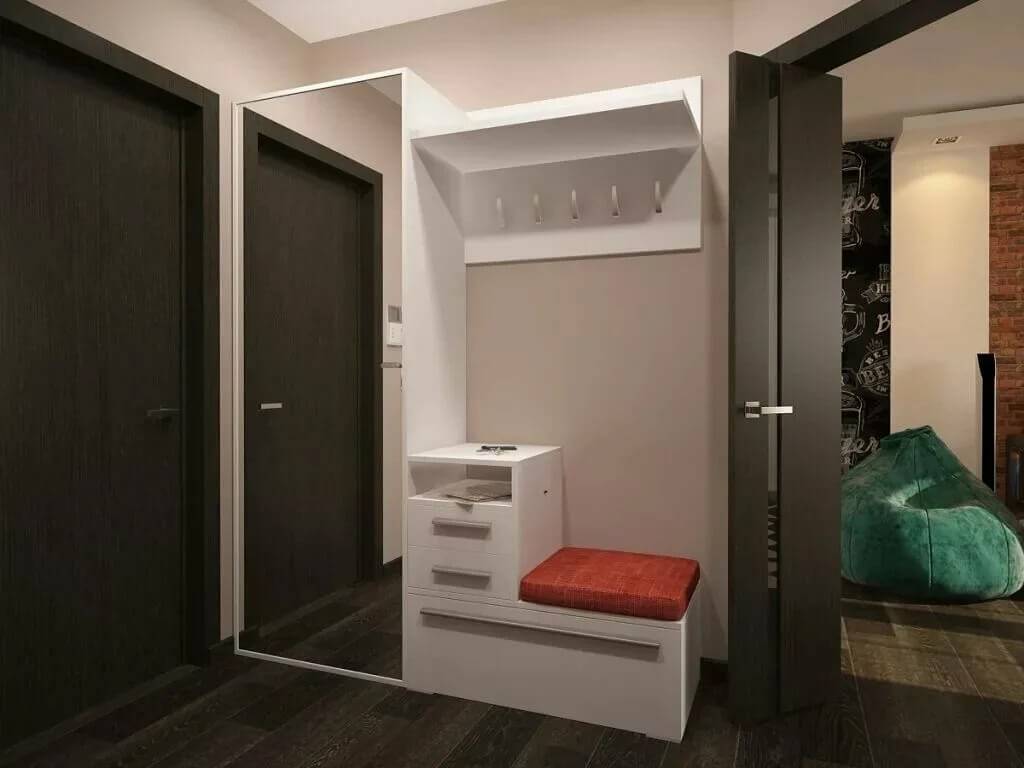 Интерьер маленькой прихожей в квартире 2021 + 90 фото и видео, как обустроить прихожуюдекор и дизайн интерьера