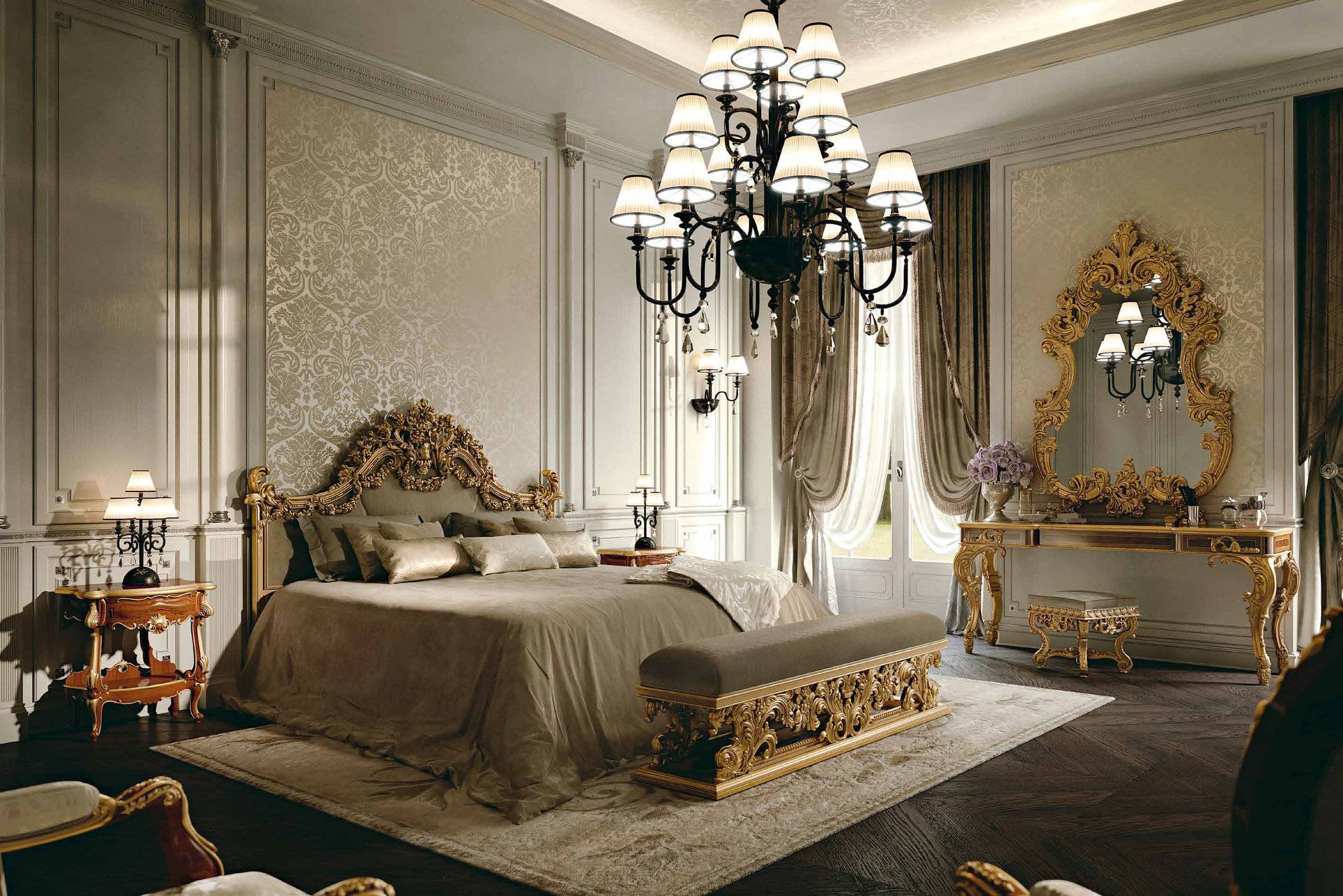 Спальня в итальянском стиле