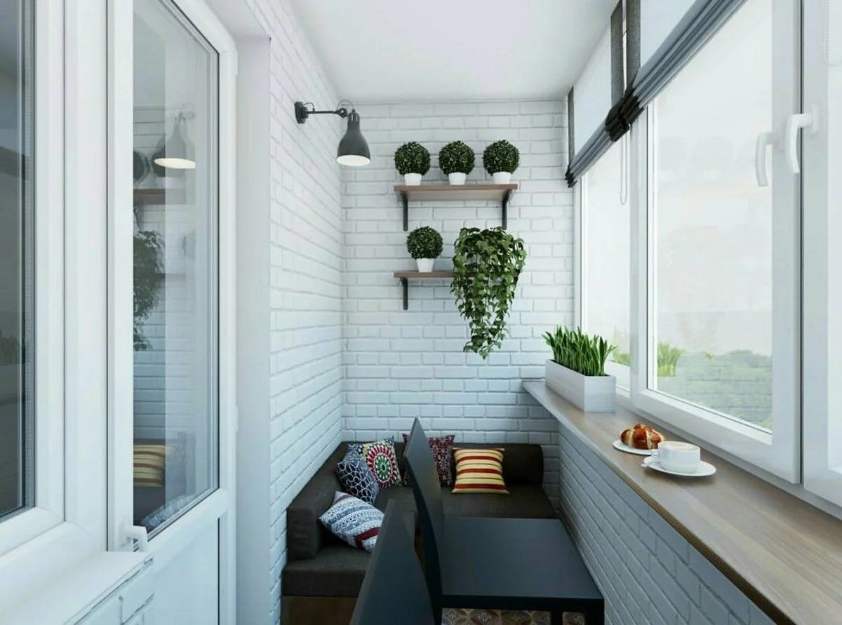Идеи для дизайна маленького балкона