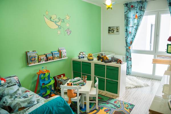 100 лучших идей оформления стен в детской комнате на фото